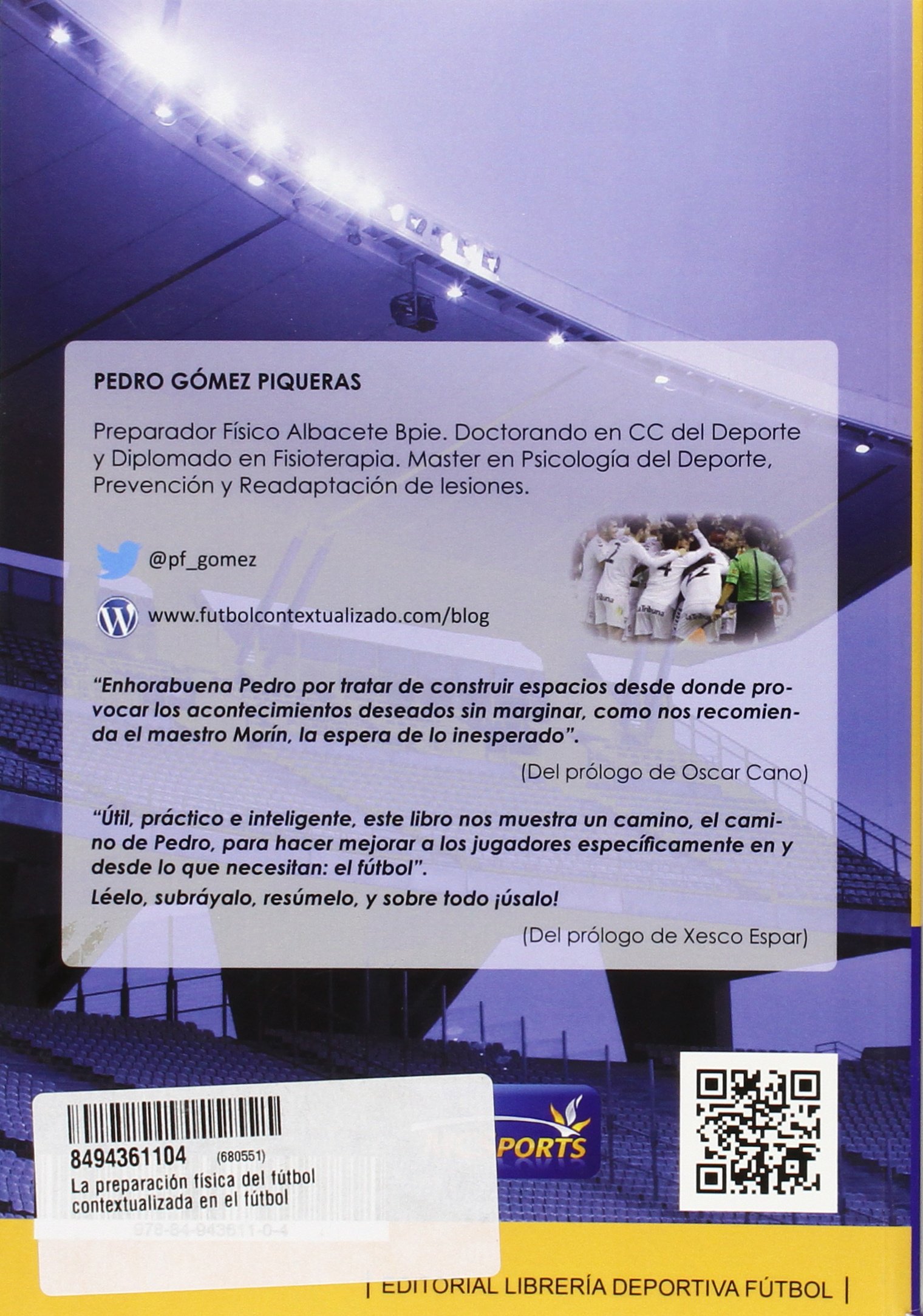 La preparación física del fútbol contextualizada en el fútbol