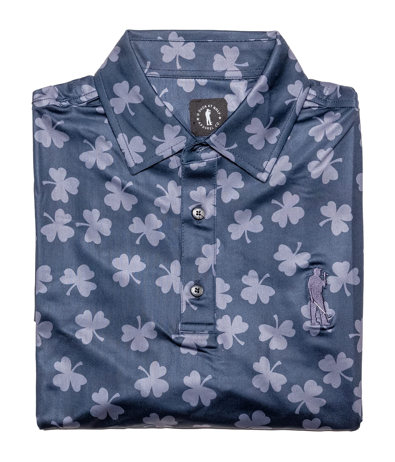 U Suck at GolfUSAG Men’s Golf Polo - Dry Fit Golf Polo Shirts for Men - High Performance Golf Club Apparel Company