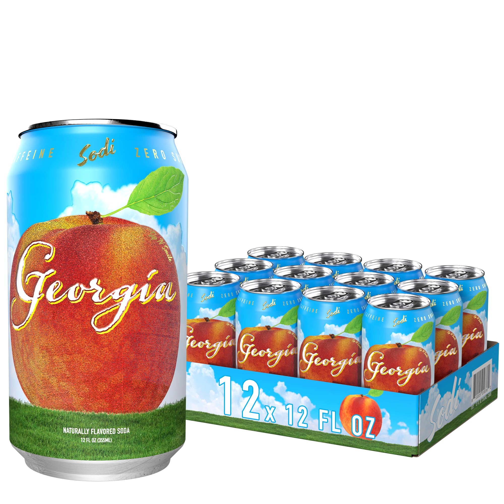 Amazon.com : Sodi | Better For You Sparkling Soda Pop | Georgia
