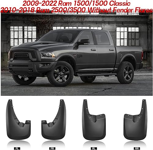 Miniatura 7 de BDFHYK Protectores contra salpicaduras de barro, 4 unidades de protectores de barro compatibles con Chevy Colorado y GMC Canyon 2015-2022 sin