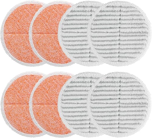 Almohadillas de repuesto para trapeador de vapor Bissell 2124,2039A,2307,23157,20391,20399 almohadillas de vapor y fregona todo en uno (paquete de