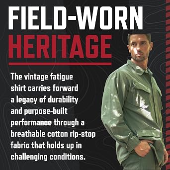 Rothco Vintage Vietnam Fatigue Rip-Stop Shirt