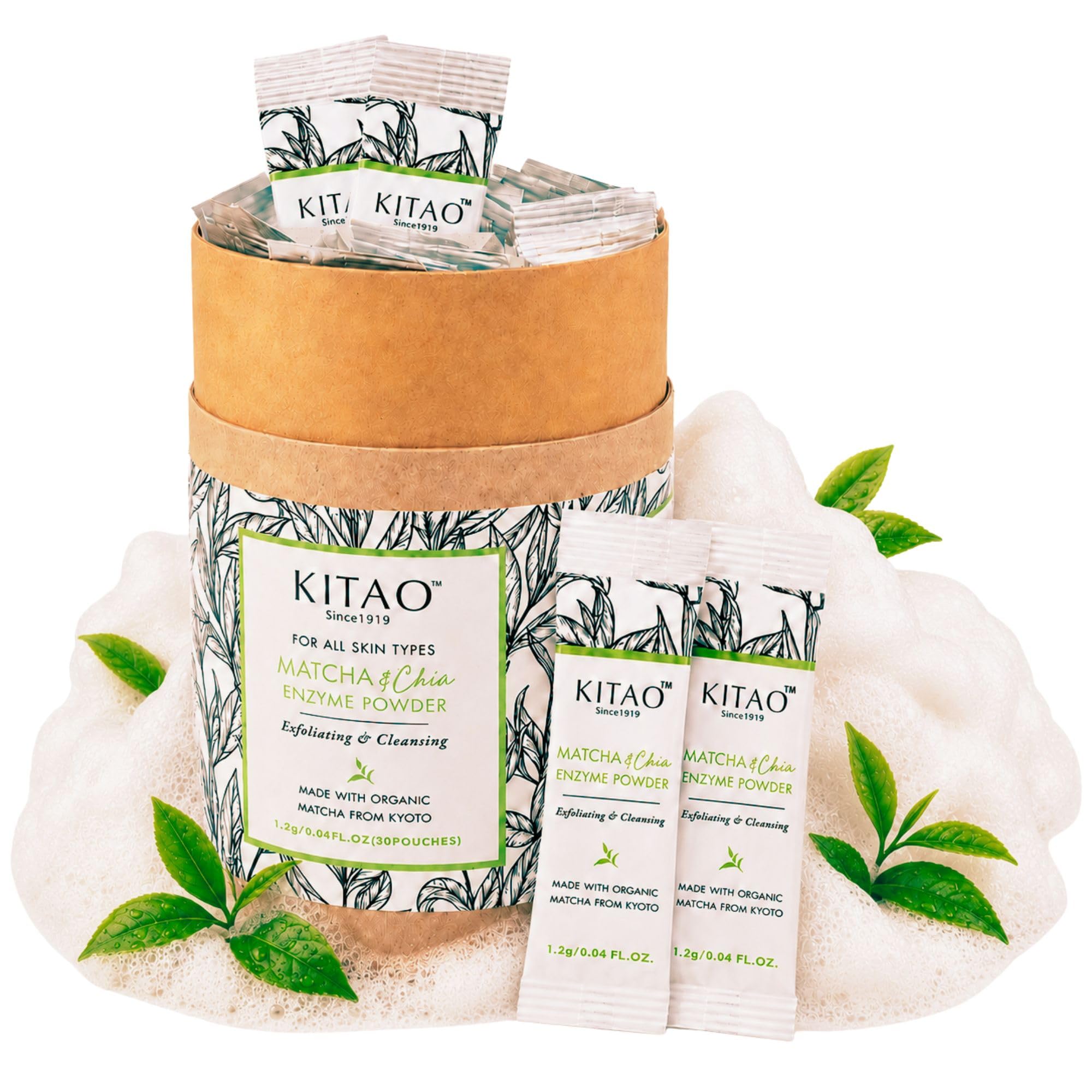 Amazon.com: KITAO Exfoliating Enzyme Powder Face Wash for Women 30