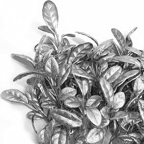 Vista 161 de CATTREE Helechos dorados - Plantas artificiales grandes y altas de 30 pulgadas, paquete de 2 decoraciones de Navidad, hojas de Boston doradas Hojas