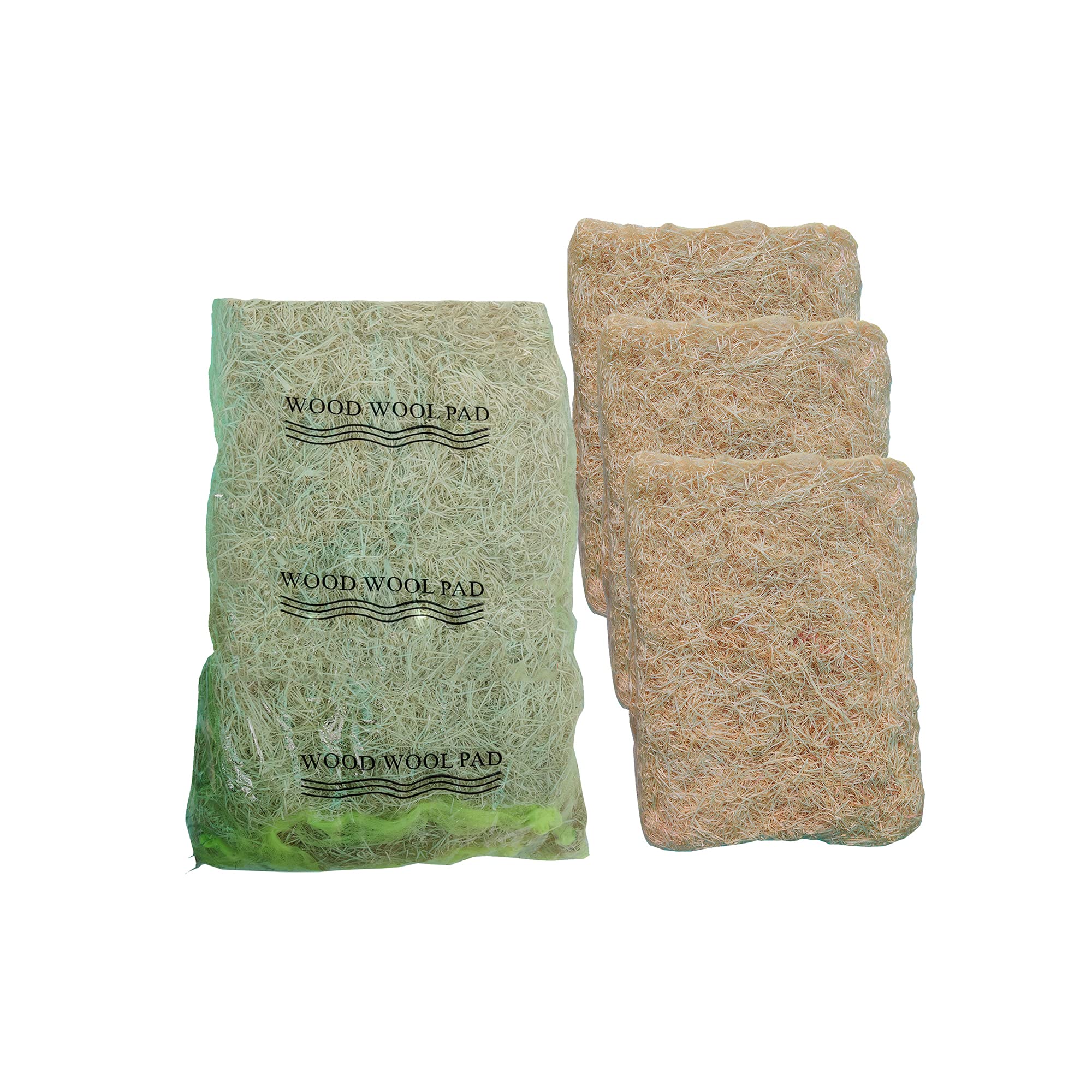 MESH PLANET Air Cooler Plain Grass_Cooling Pads_Wood Wool_18 x 26 Inches_Set Of 3 Pack_Suitable For All Desert Coolers MPCG1