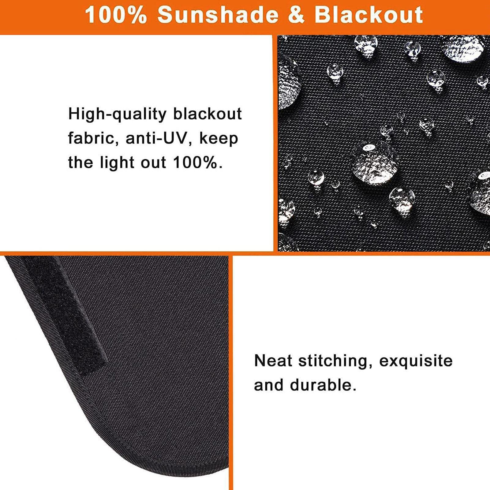 Tenda Parasole Magnetico Per Camper Shkalacar - Copertura Per Lucernario 41x41 Cm Protezione UV