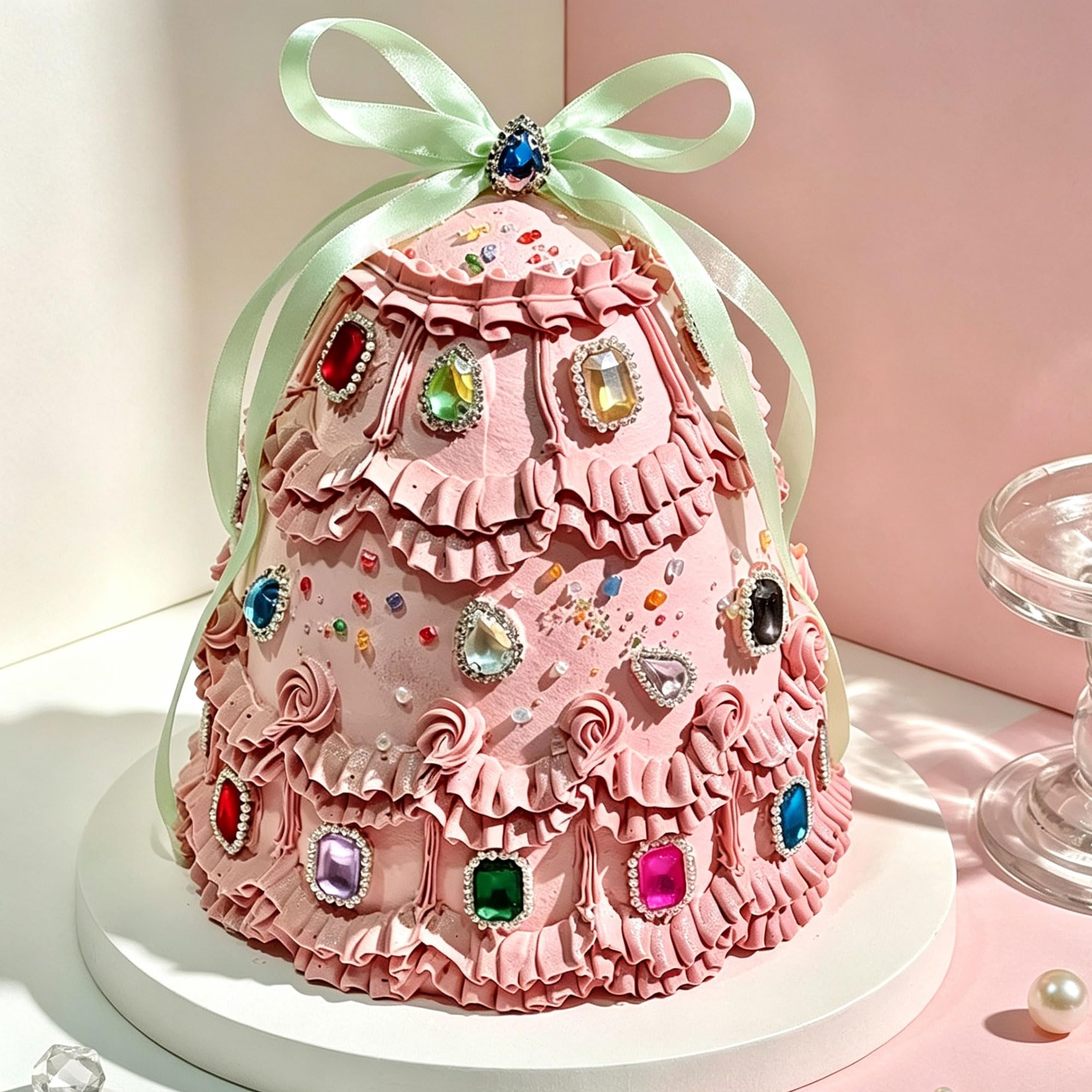 Luxurious Gem Cake Decoration- Luxurious Gemstones Cake Topper