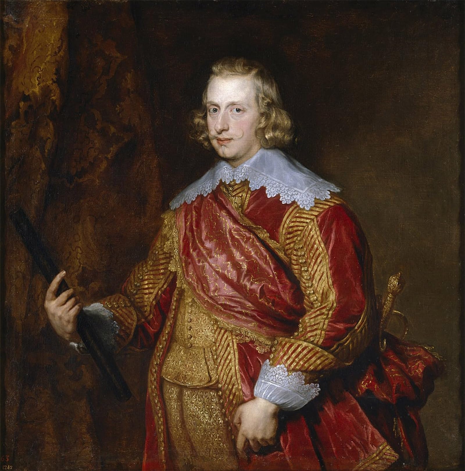 Impression sur toile Van Dyck pour décoration chambre à coucher