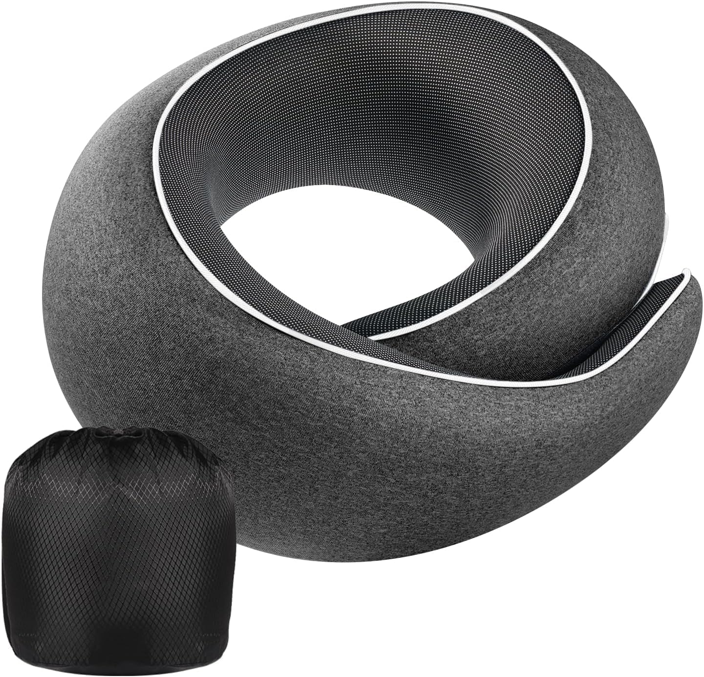 Neck Pillow Airplane,100% Pure Memory FoamTravel Neck Pillow