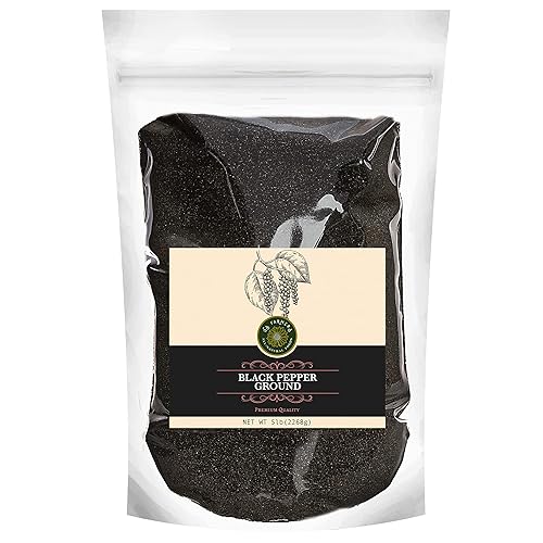 US-FARMERS - Pimienta negra natural de alta calidad (5 libras)