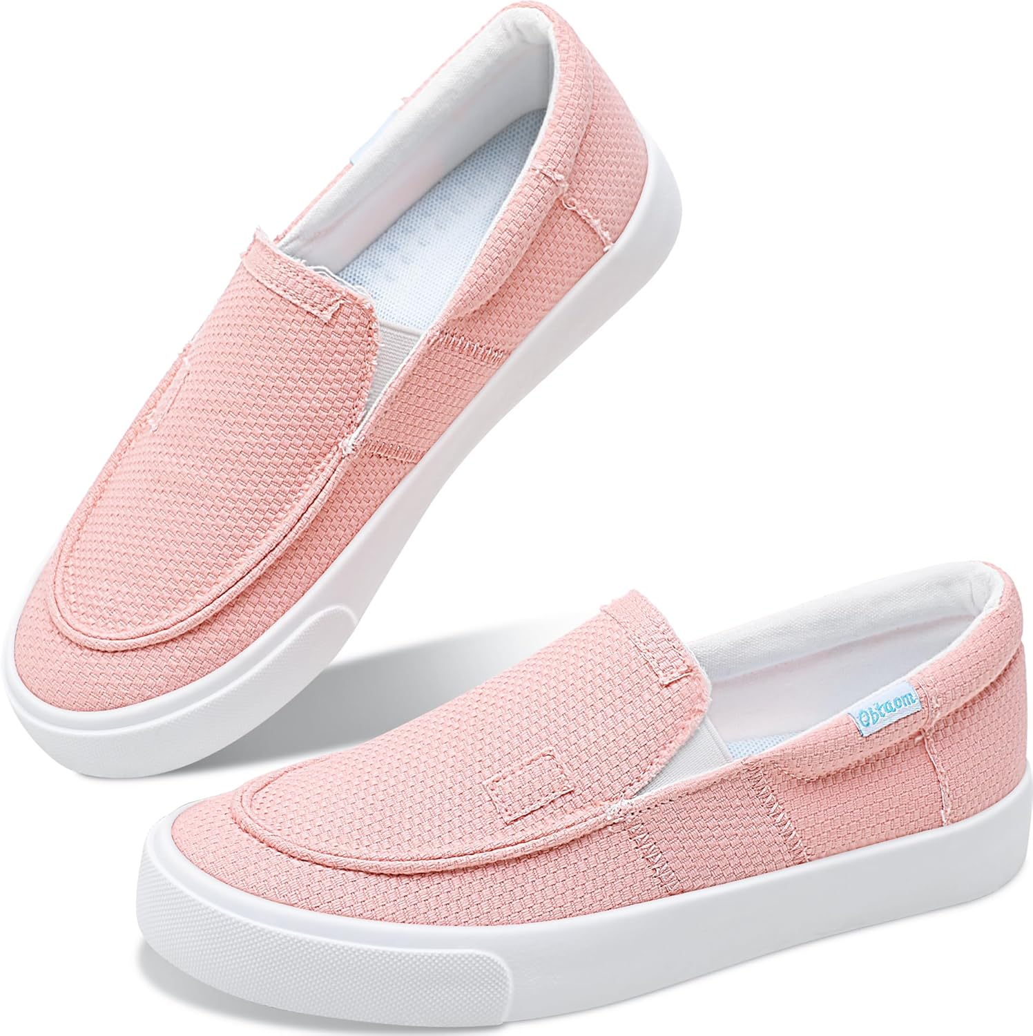 Obtaom Slip On Shoes Canvas Slip On Sneakers Comfy Arch Support Loafers Casual Canvas Fashion Sneaker Obtaom Slip On Shoes Canvas Slip On Sneakers Comfy Arch Support Loafers Casual Canvas Fashion Sneaker