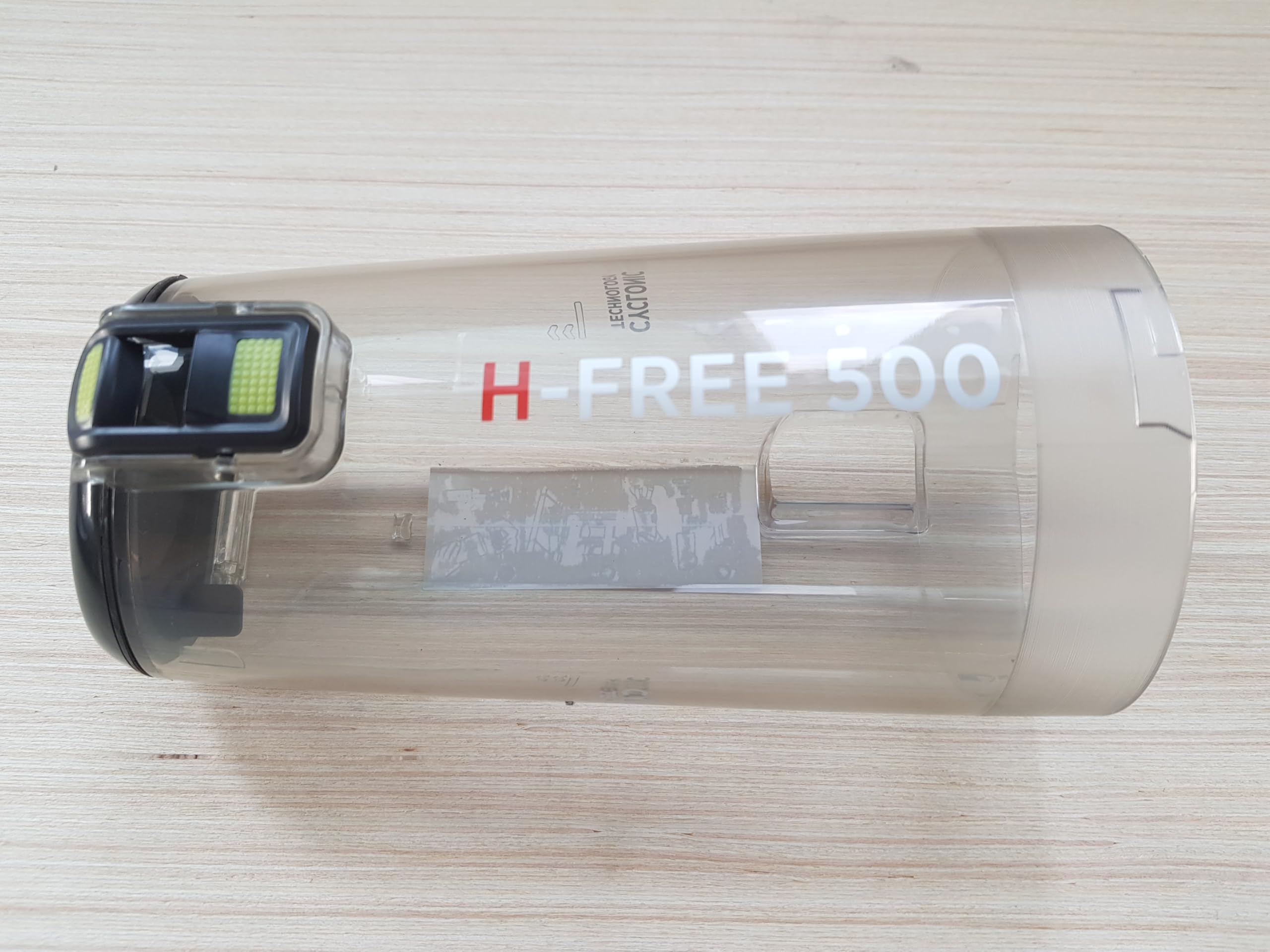 Spares2go Staubbehälter Für Hoover H-Free 500 – Kompatibel Mit Cyclonic Besen, 0,45 L, Twist-to-Lock