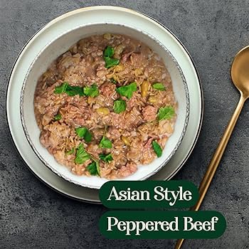 Relo Beef In American Style Steak Sauce | 350g Ready-to-Eat Survival Food Pouches | Camping Food Pouches With High-Protein High-Fibre, Low-Fat, Low- Sugar, Low-Cal, Low-Carb, Keto-Friendly (7 Pack