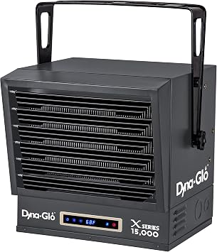 Dual Power 15,000W Electric Garage Heater
