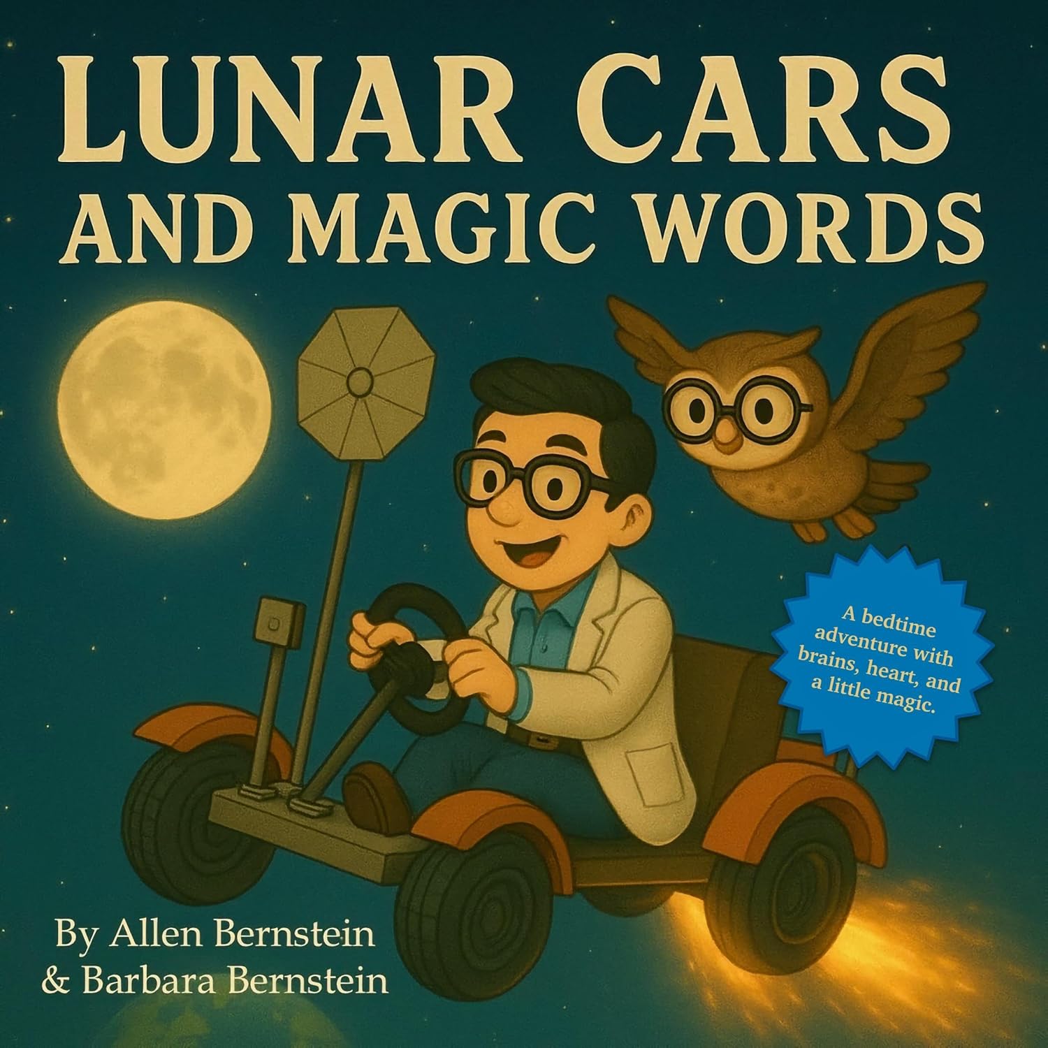 Lunar Cars and Magic Words: A Mathematician Tells His Sons a Very Original Bedtime Story—With Plenty of Humor and a Dash of Set Theory    
	                
	            

                 
                        Audible Audiobook 
                  
                        – Unabridged