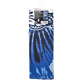 Northwest NCAA North Carolina Tar Heels Unisex-Adult Beach Towel, 30 x 60, Psychedelic