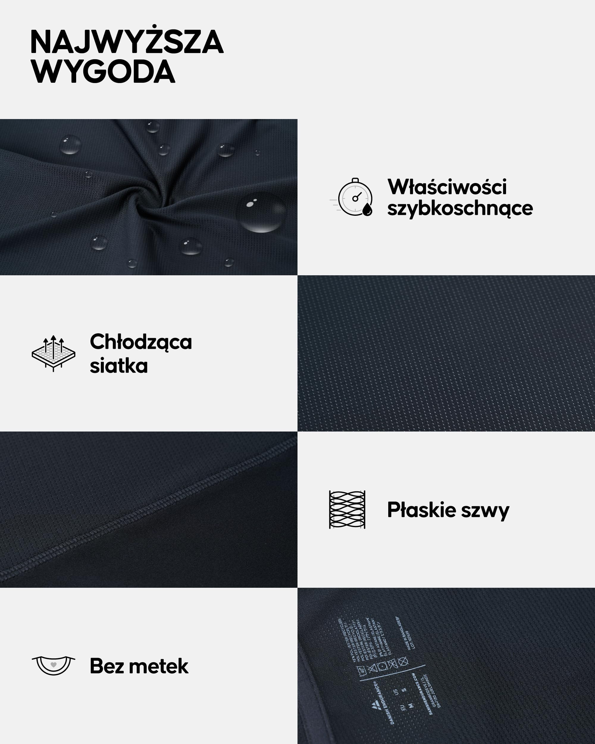DANISH ENDURANCE Koszulka Sportowa Damska, Tank Top, Na Ramiączkach, Na Siłownię, Do Biegania, T-Shirt Bez Rękawów, Yoga