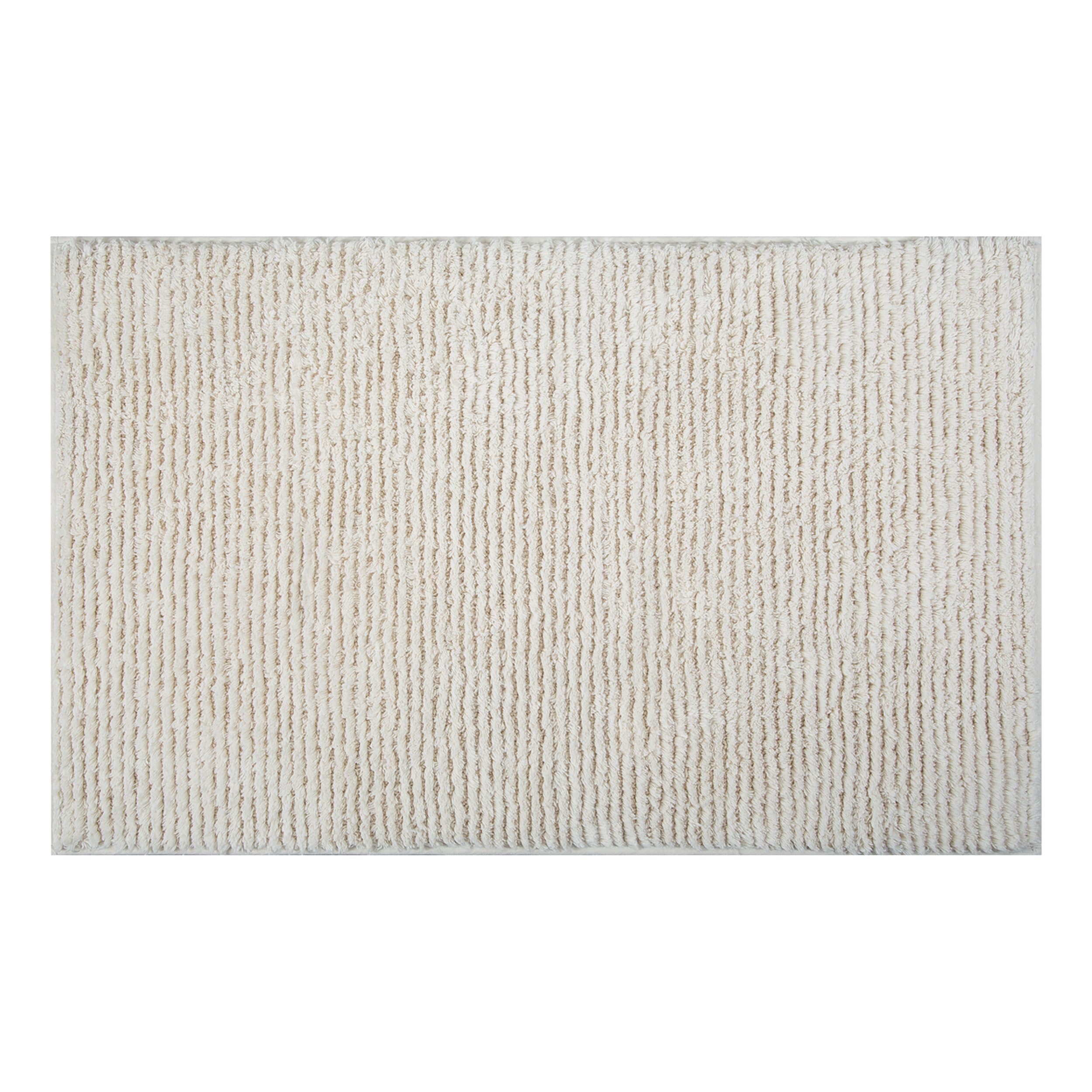 Spirella SUMA Natura 60x90 cm Badteppich/-vorleger, Baumwolle, Natur, 90 x 60 cm