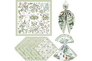 ramede Wildflowers Cloth Napkins