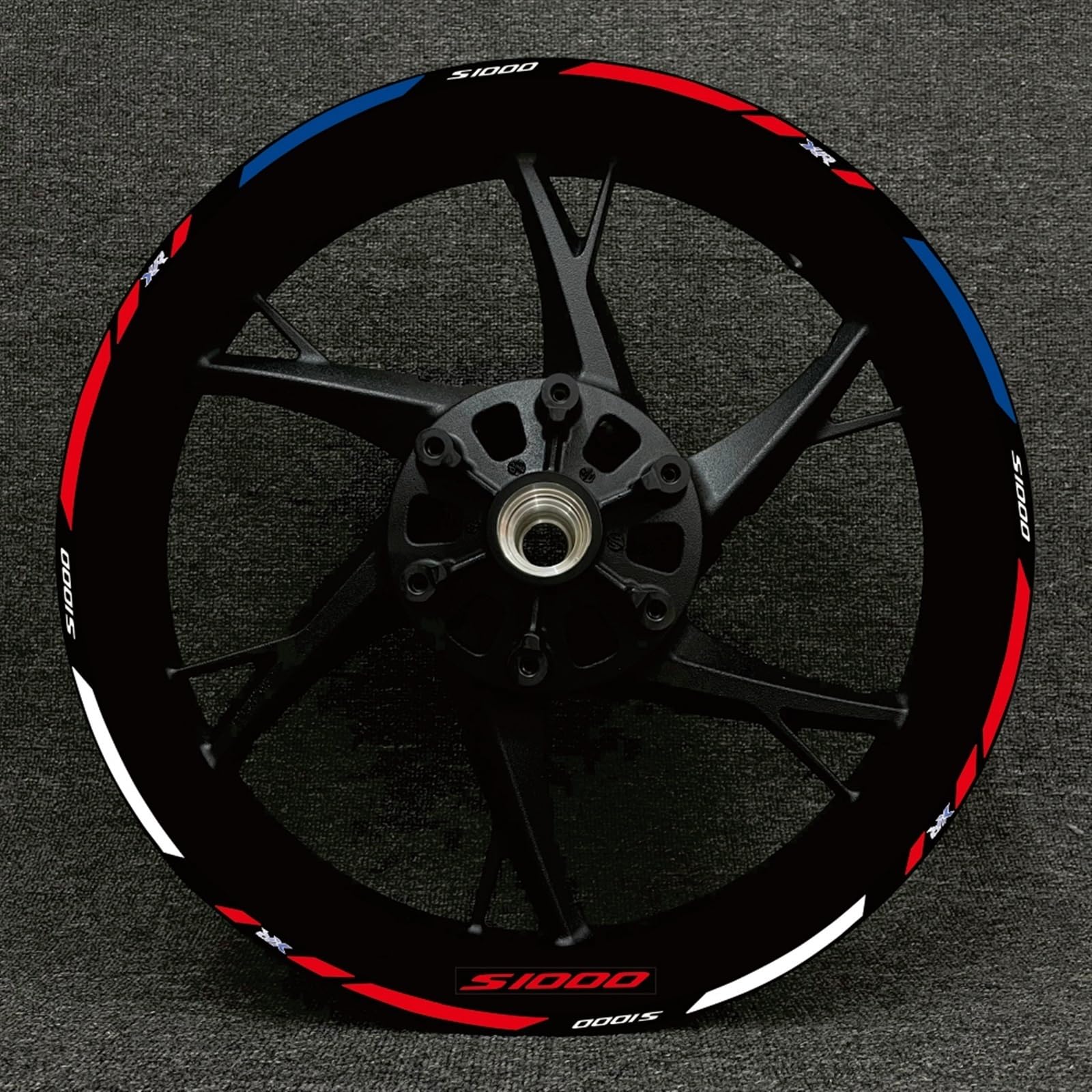 Motorcycle Wheel Hub Sticker Reflective Decals for Suzuki DL650 DL1000 V Strom 650 XT V-Strom(Color9)