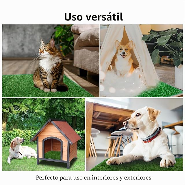 Foto 7 de 7 de XHNKEG - Bandeja para mascotas reutilizable, 71x46 cm, lavable, bandeja para perros, bandeja para cachorros…