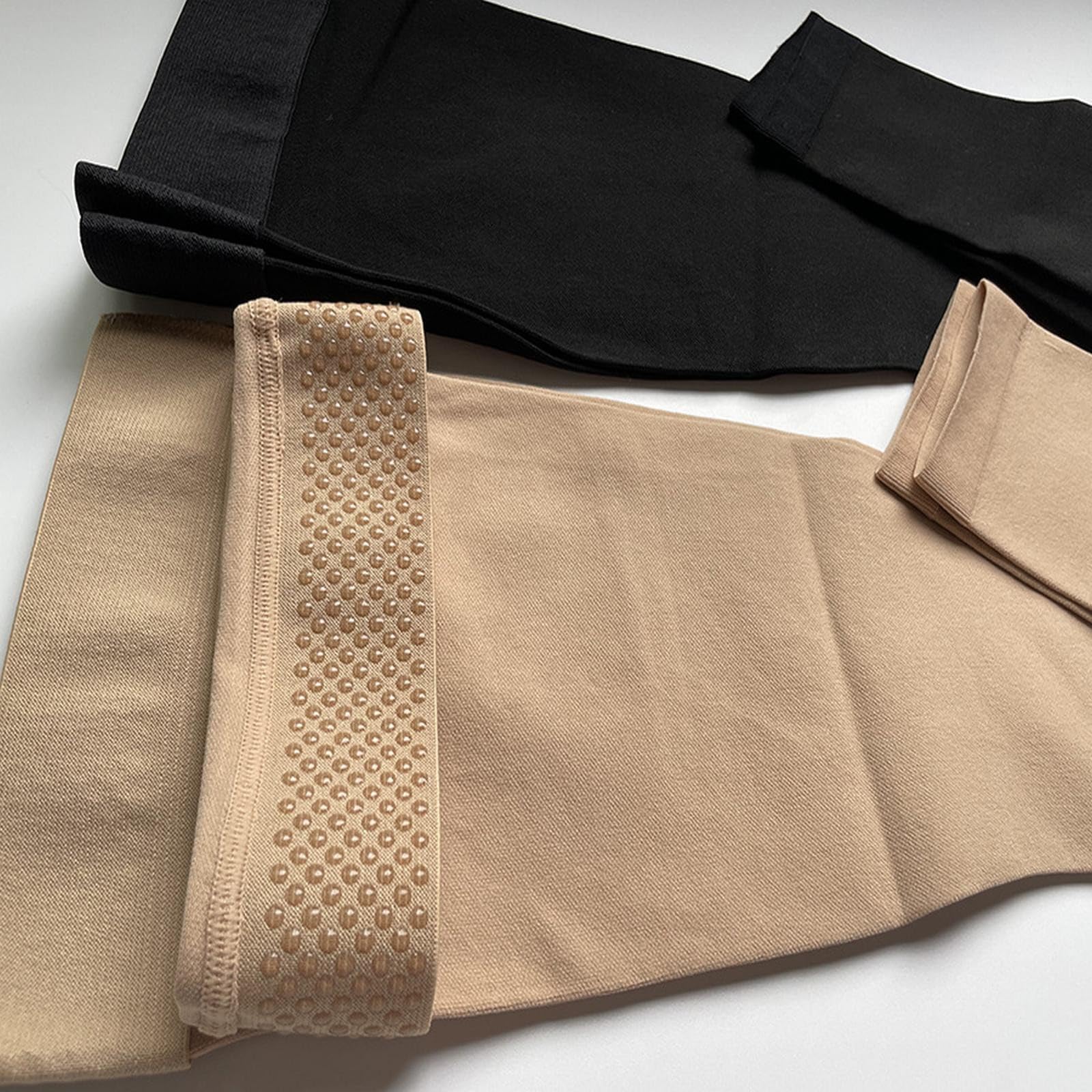 Generisch Bas de contention pour femmes 70 deniers 20 30 mmHg Noir Bas de compression haute compression Chaussettes de compression sans pieds pour femmes et hommes Chaussettes d'équitation