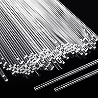 Vista 8 de Zopeal 200 palitos acrílicos para decoración de tartas, palitos de dulces para bodas, dulces, chocolate, galletas, postres, hechos a mano