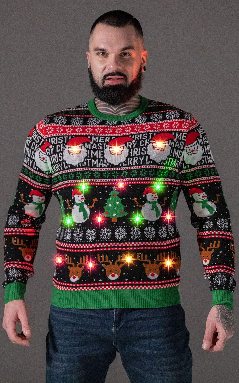 U Look Ugly Today Long Sleeve Jumper - Suéter pulóver Hombre
