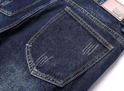 Miniatura 7 de AITITIA Jeans rasgados de ajuste regular para hombre