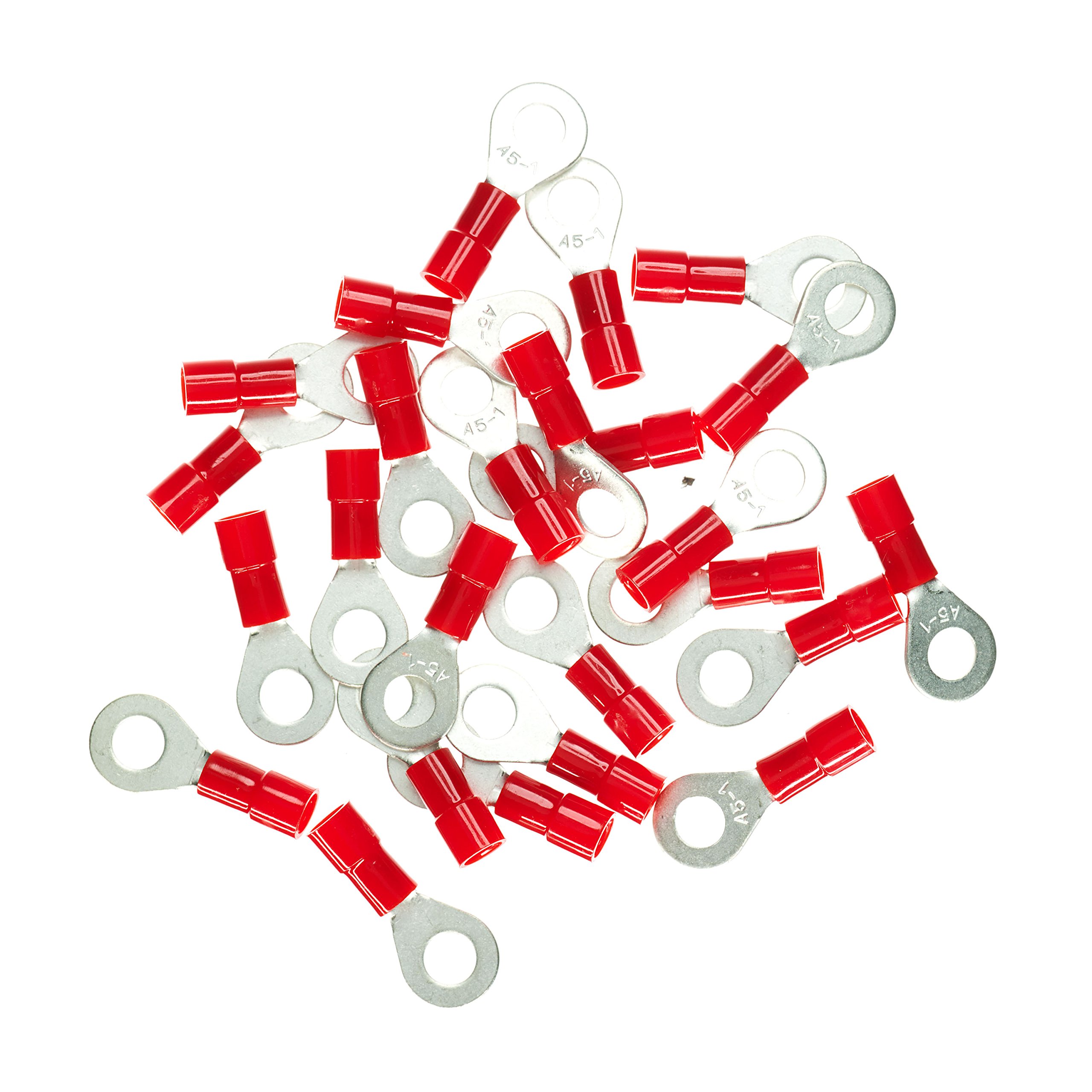 Bague cosse isolée M5 Haupa pour sertissage précis 25 mm
