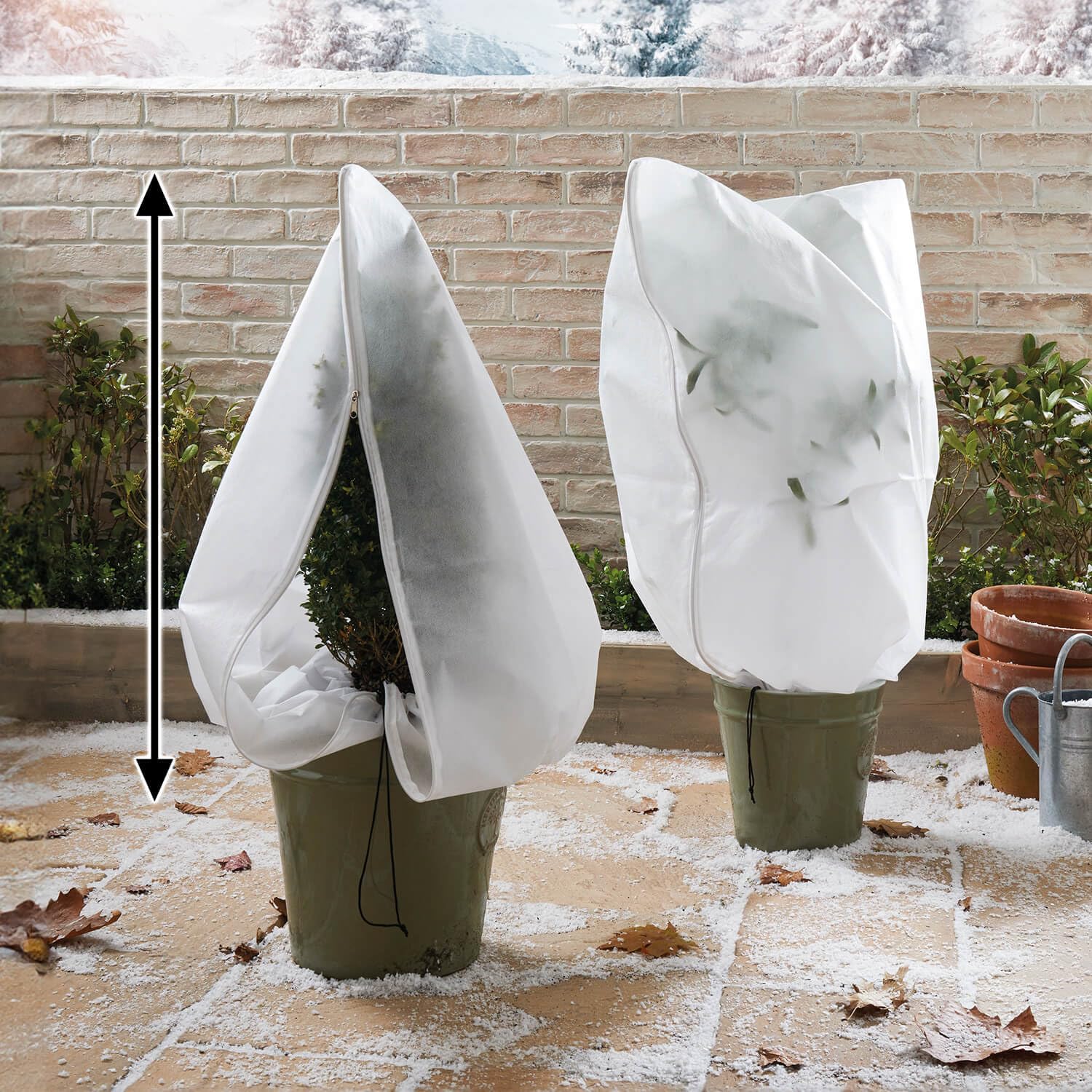 Set of 2 Frost-protection Shrub Jackets