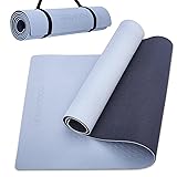 COOLMOON Thin Yoga Mat - Lightweight, Durable & Double-Sided!