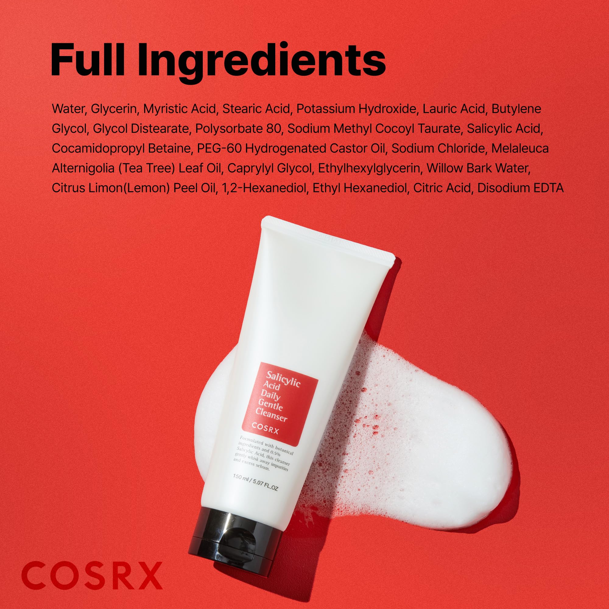 Amazon | COSRX サリチルデイリージェントルクレンザー 150mL | コース