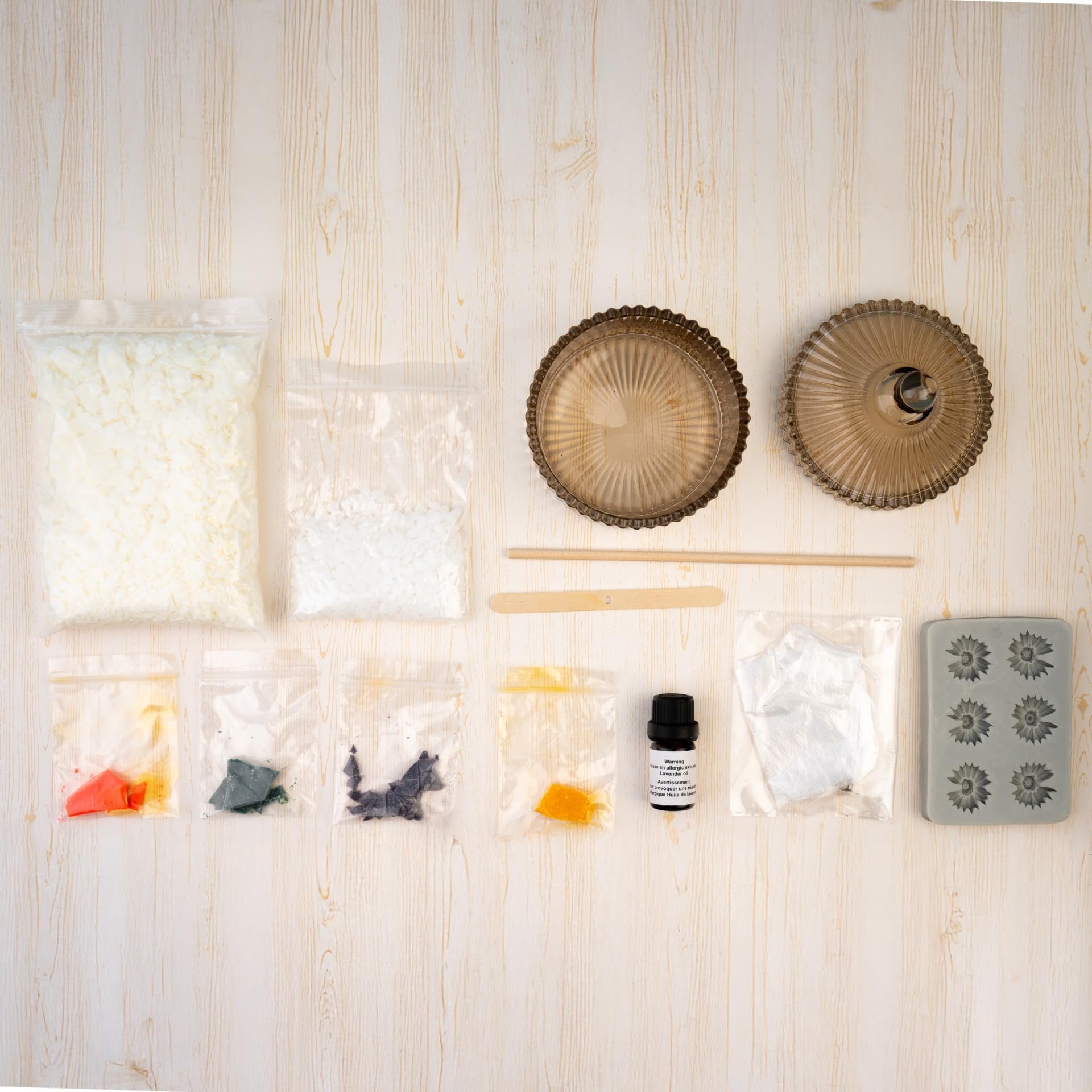 John Bead Kit fai da te per candele e fiori, per adulti e principianti, 14 pezzi