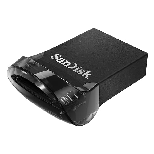 SANDISK Ultra Fit 256GB, USB 3.2 Gen 1, Flash Drive, 400MB/s R, Pendrive, Black (SDCZ430-256G-I35)