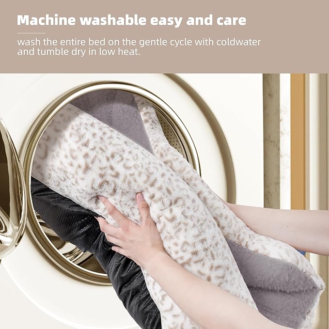 Cama para Perro Anti Ansiedad Grande Lavable miniatura 9