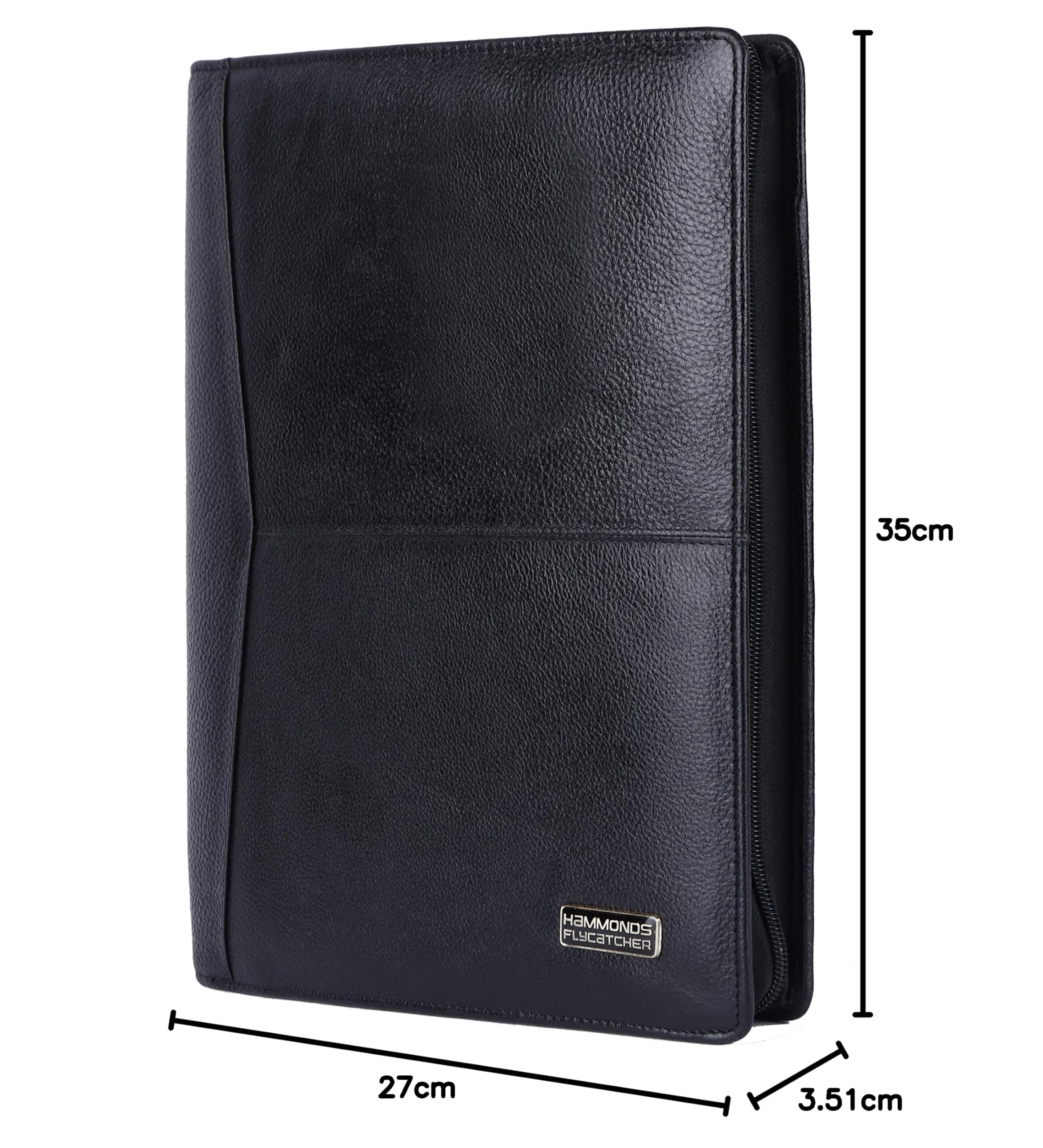 HAMMONDS FLYCATCHER Carpeta de archivos de piel auténtica unisex.