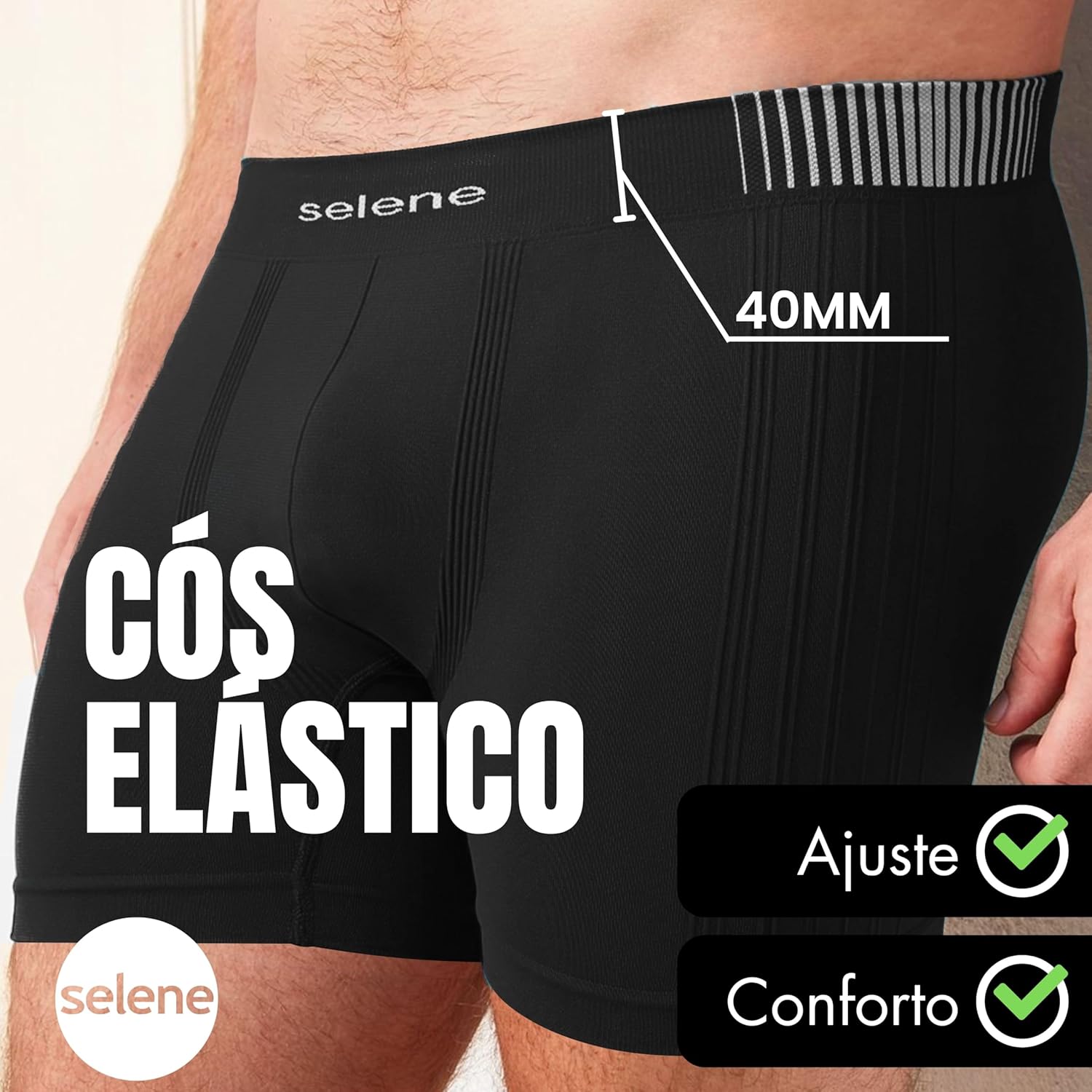 Kit 2 Cuecas Boxer Plus Size Sem Costura X1 Ao X3 Selene em promoção! Veja a oferta e mais achadinhos de Moda íntima 5 Hoje é o melhor dia para comprar Kit 2 Cuecas Boxer Plus Size Sem Costura X1 Ao X3 Selene com aquele preço maroto! Promoção! Aproveite a oferta! 5