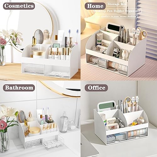 Miniatura 3 de Accesorios de escritorio con soporte para bolígrafos, organizadores y accesorios de escritorio de suministros de oficina, dispensador de cinta,