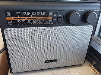 Amazon.com: YOWGULF Portable AM FM Radio, Bluetooth Radio with Best ...