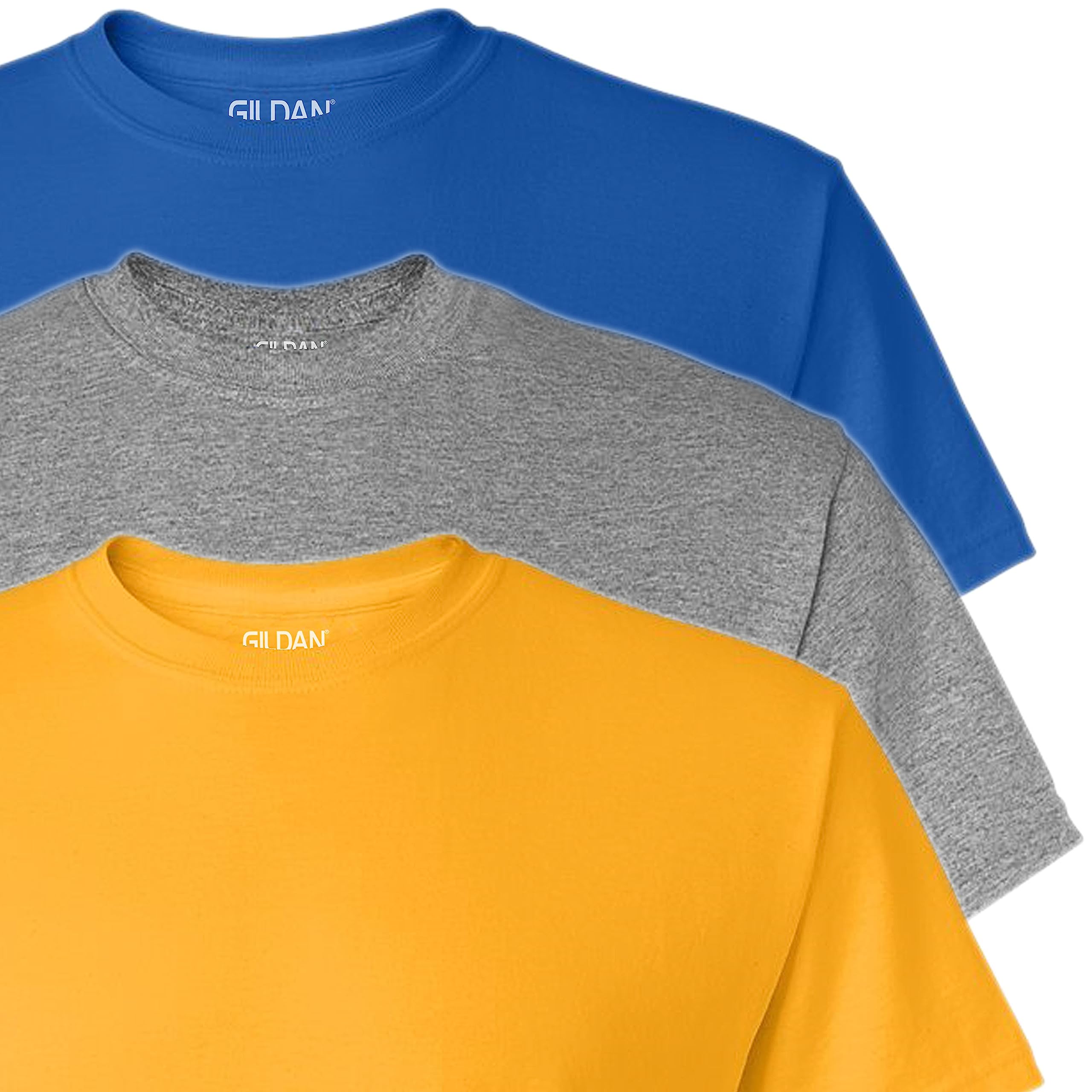 Gildan Koszula Mężczyźni DryBlend Adult T-Shirt, 2-Pack