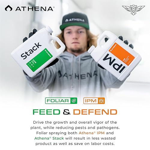 Miniatura 7 de Athena Stack Bloom Booster Fertilizer – Fertilizante líquido de algas para crecimiento de plantas, transición y floración | Aerosol foliar de algas