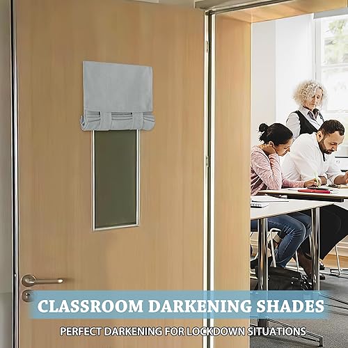 Miniatura 187 de RYB HOME Cortinas de privacidad para puerta francesa, rica textura de lino, cortinas para oscurecer la habitación, cortinas y cortinas