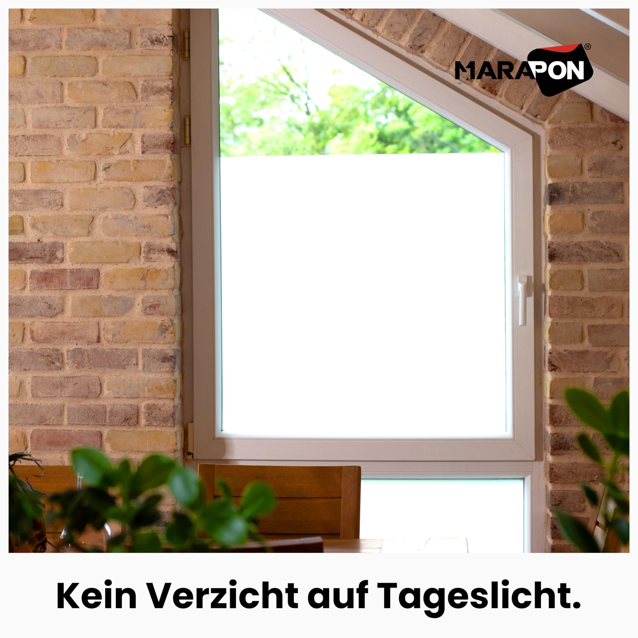 Film De Confidentialité Pour Fenêtre, Autocollant En Verre Dépoli M