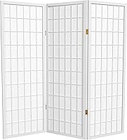 Vista 33 de Pantalla Shoji para ventana corta de 4 pies - Nogal - 3 paneles