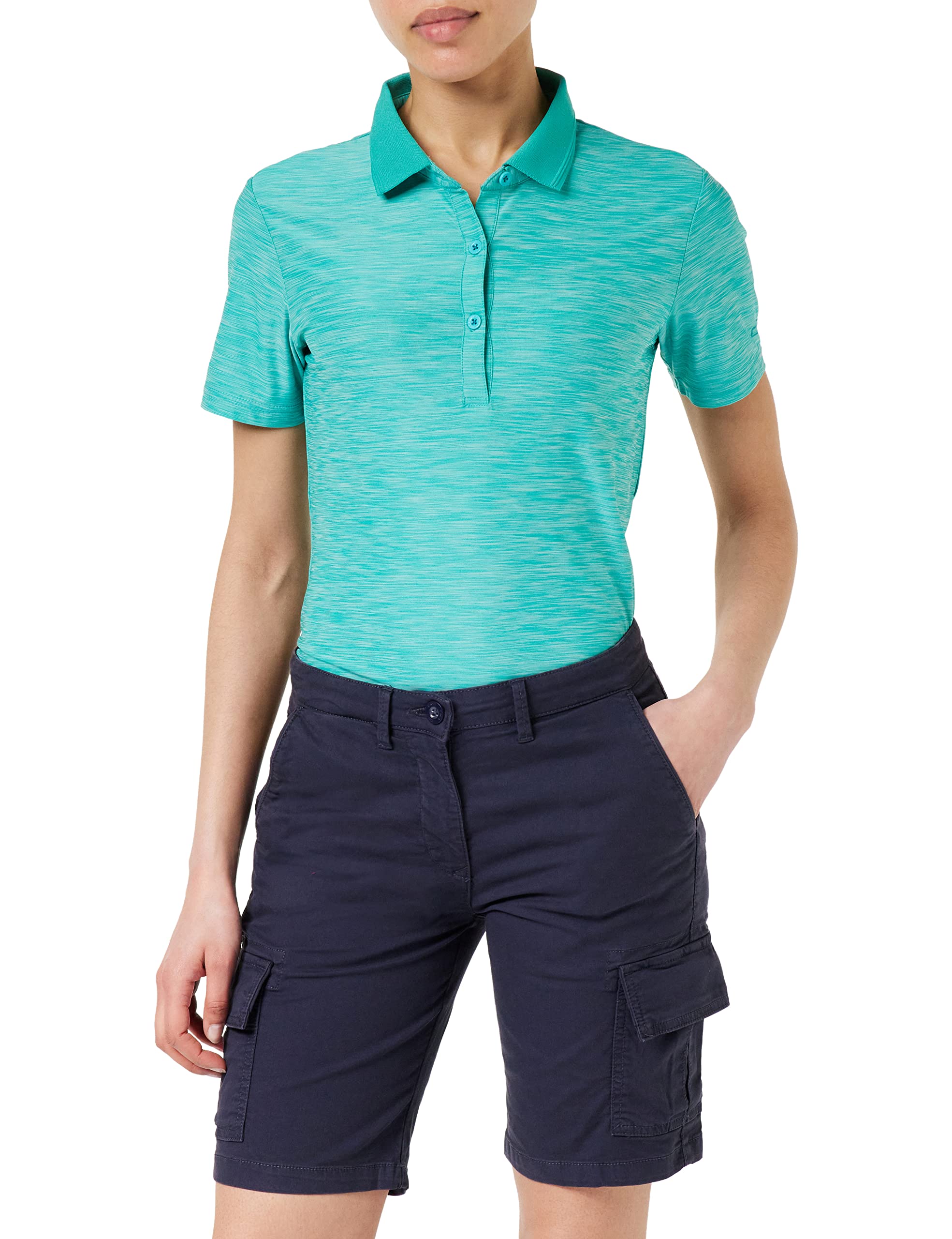 Bermuda Donna CMP - 98% Cotone Con Tasconi, Vita Media E Taglio Aderente - Foto 6