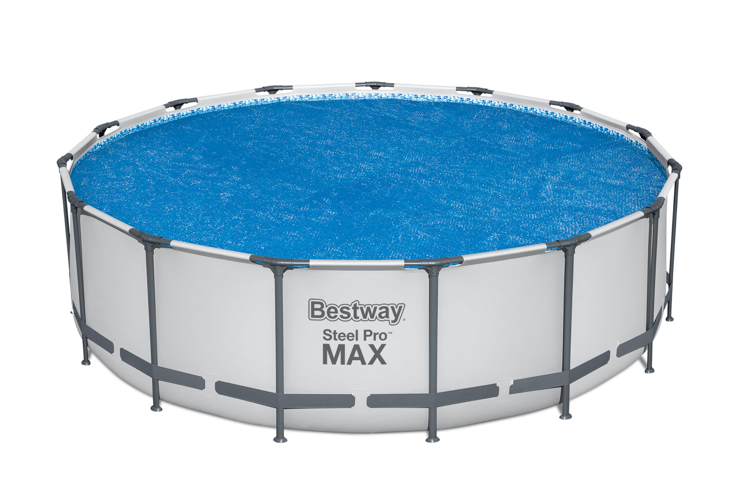 BESTWAY Cobertor Solar Redondo Ø462 cm para Piscinas Redondas de Ø457 cm Azul