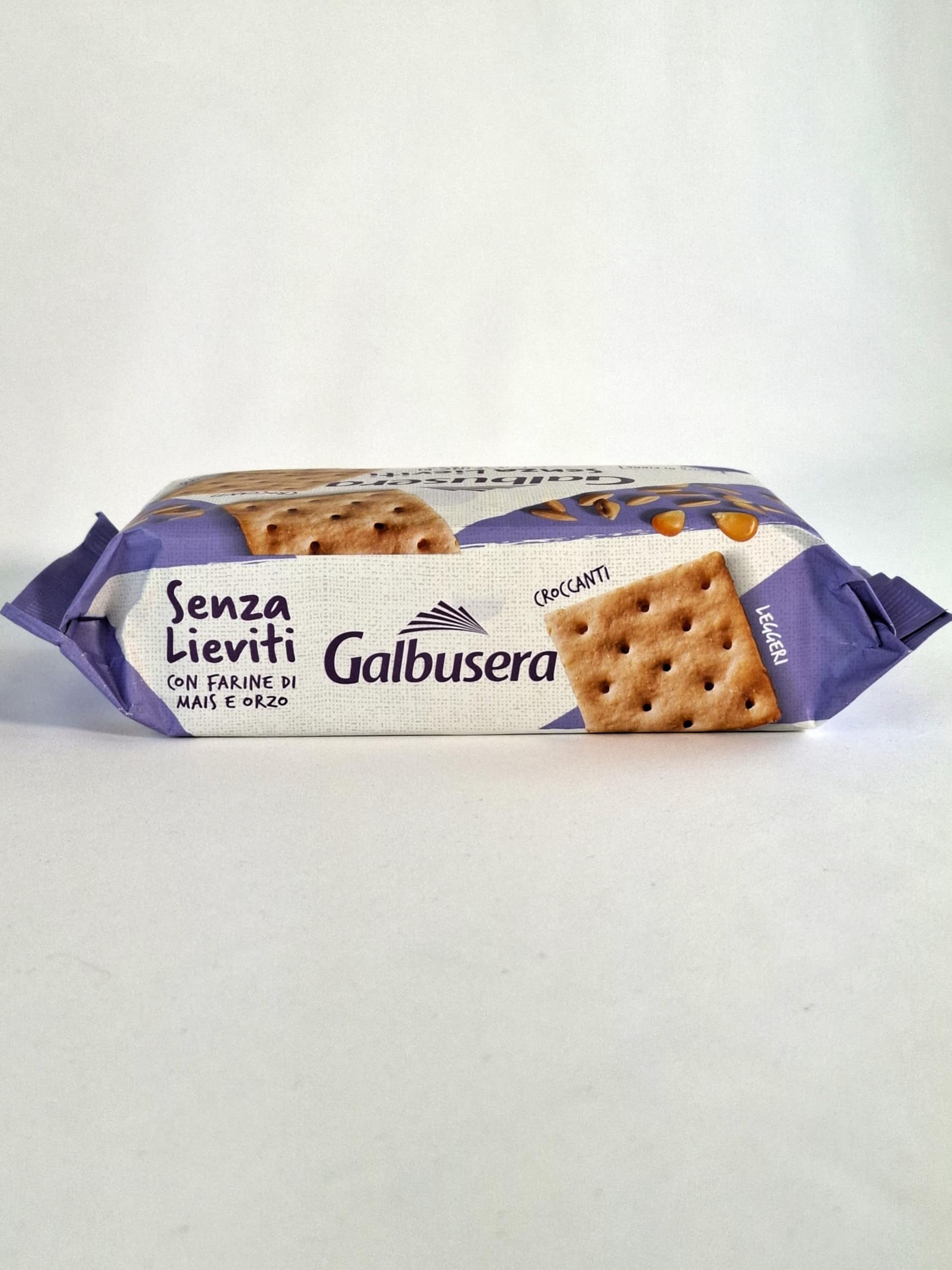 Galbusera BuoniCosì Cracker senza Lieviti con Farina di Tipo 2 - Pacco da 12 x 300 g