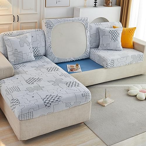 Miniatura 8 de Forros para Muebles - Fundas de sofá para sofá seccional, protector universal resistente al desgaste, funda de sofá antideslizante con todo