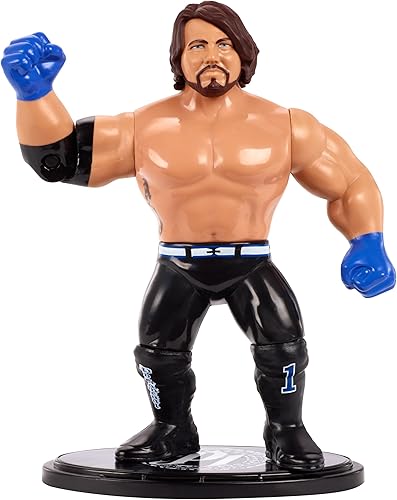 Miniatura 2 de WWE AJ Styles Retro App Figura de acción